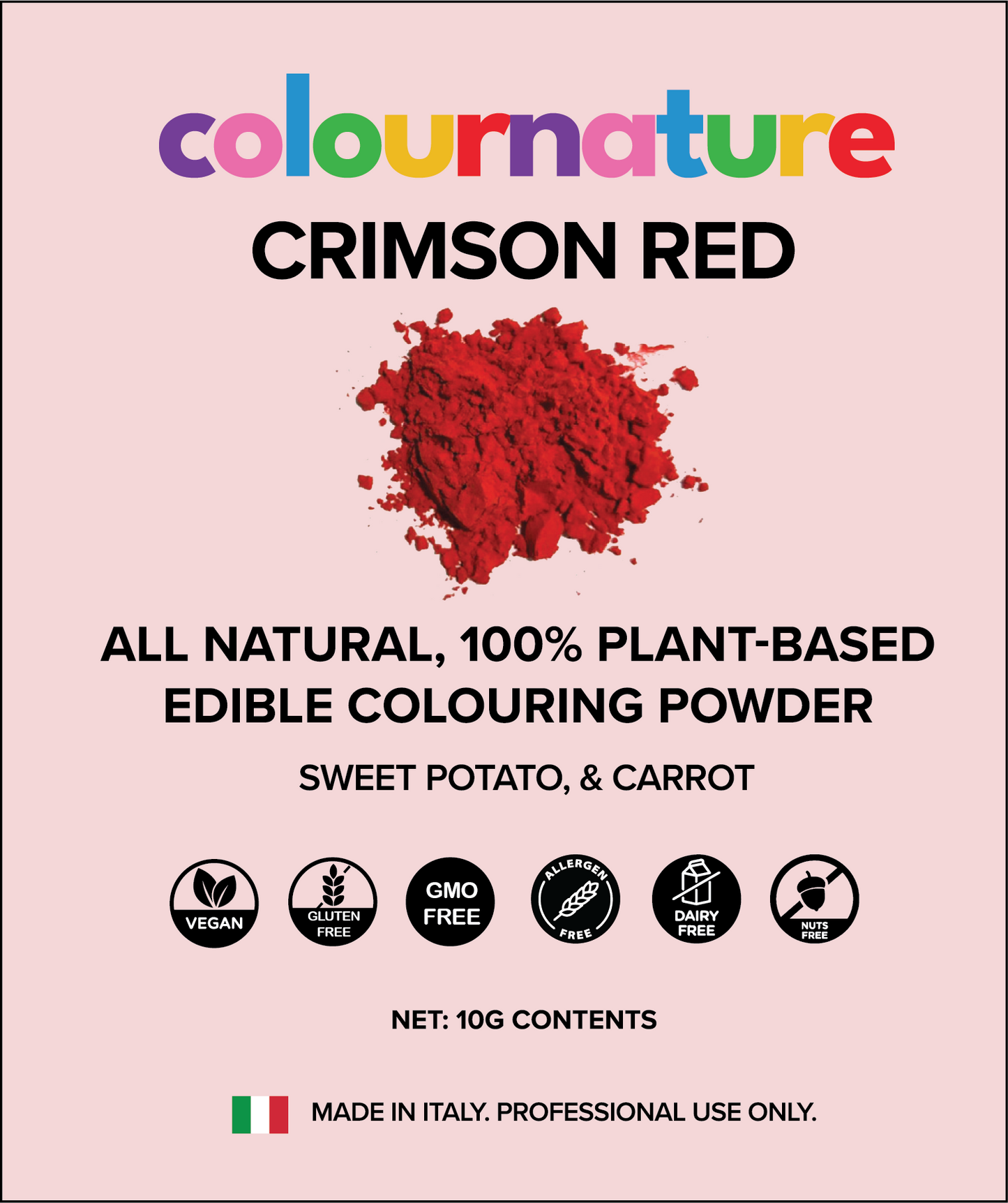 Crimson Red All Purpose Natural Edible Colouring Powder