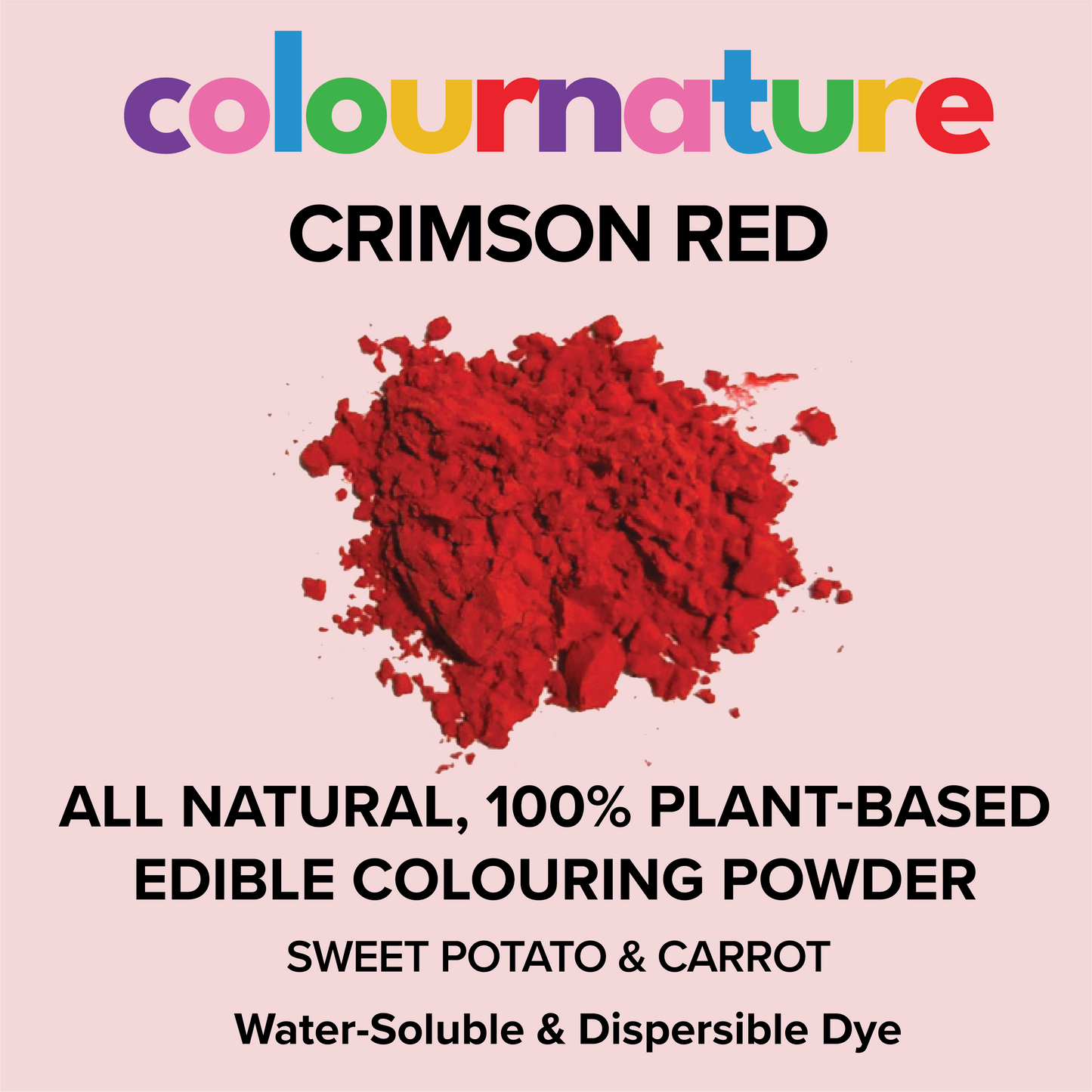 Crimson Red All Purpose Natural Edible Colouring Powder
