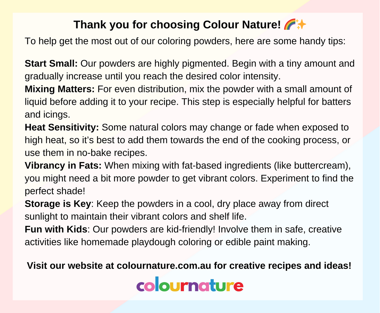 Sunset Yellow All Purpose Natural Edible Colouring Powder