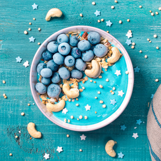 Mermaid Blue Smoothie Bowl