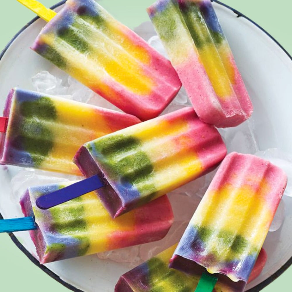 Rainbow Ice Blocks