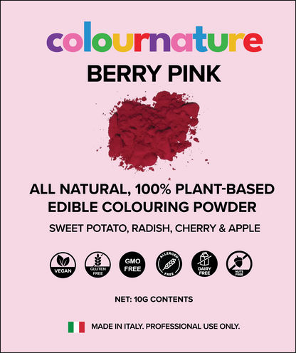 Berry Pink All Purpose Natural Edible Colouring Powder