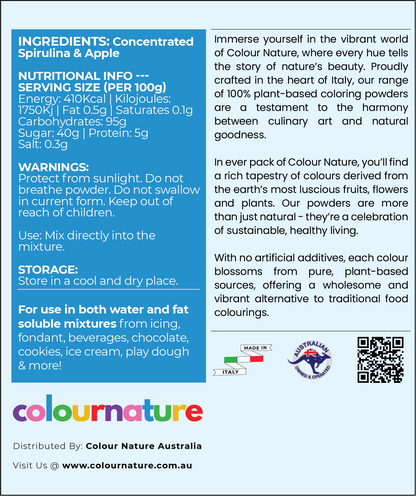 Riviera Blue All Purpose Natural Edible Colouring Powder