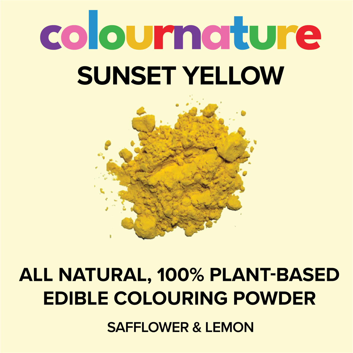 Sunset Yellow All Purpose Natural Edible Colouring Powder