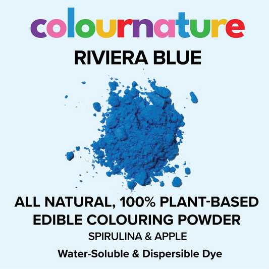 Riviera Blue All Purpose Natural Edible Colouring Powder