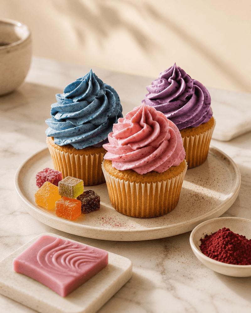 Natural colour powder used in baking