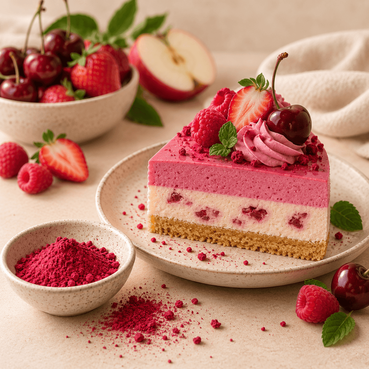 Riviera Blue used in desserts