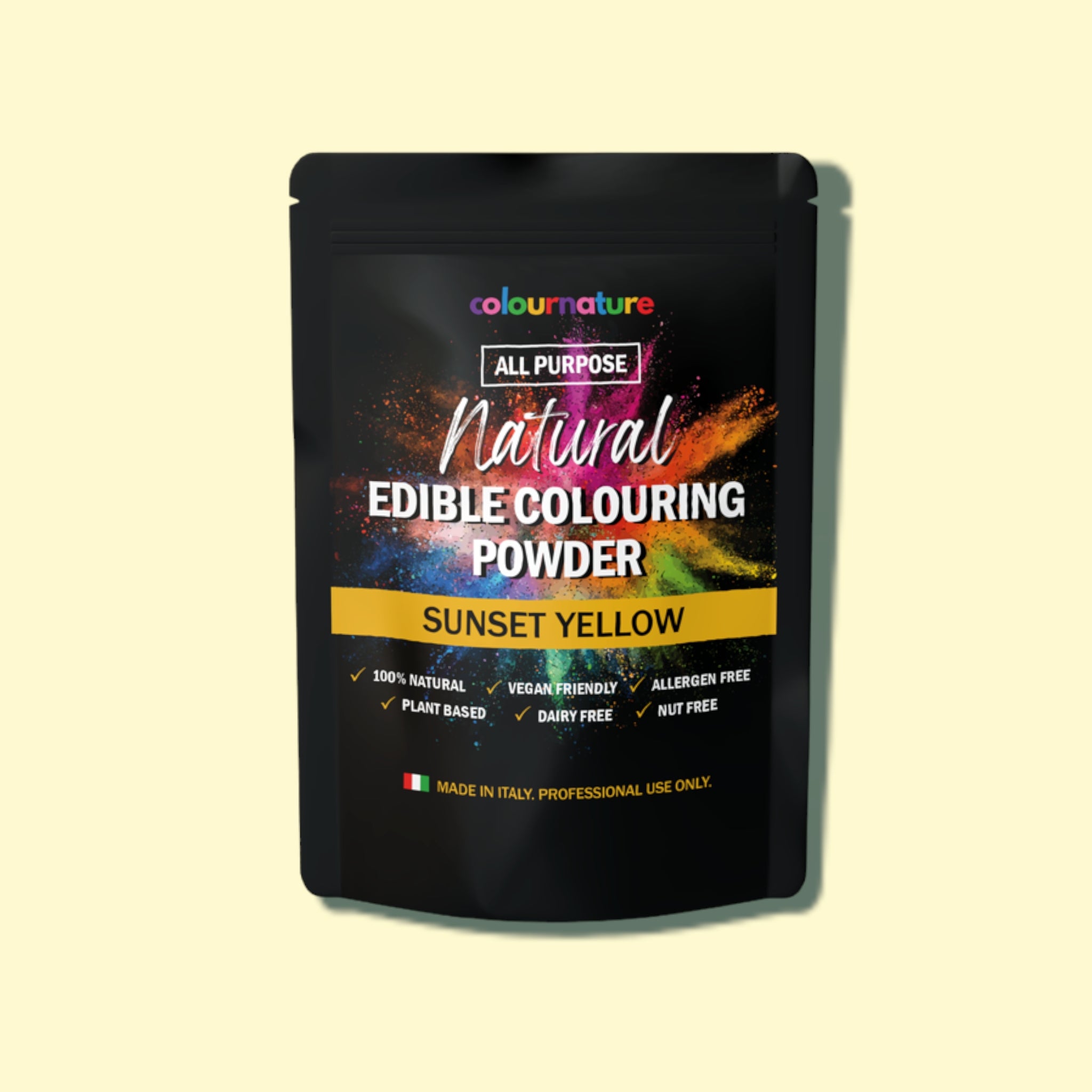 Sunset Yellow All Purpose Natural Edible Colouring Powder – Colour Nature